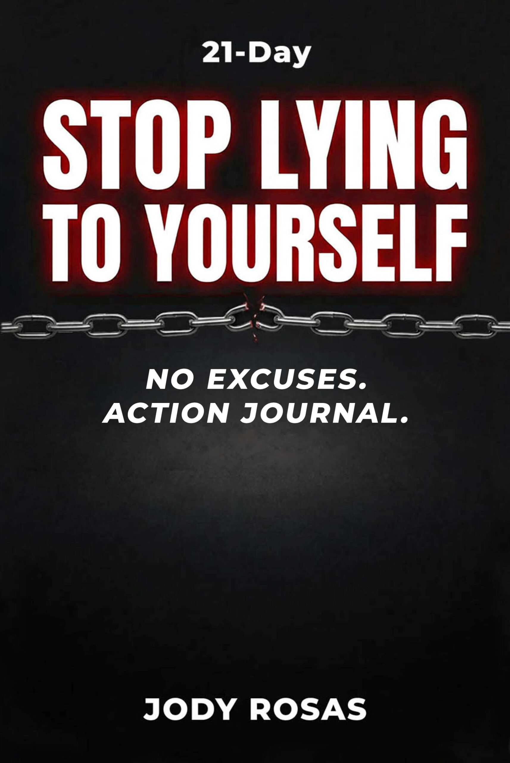 Stop Lying to Yourself journal cover